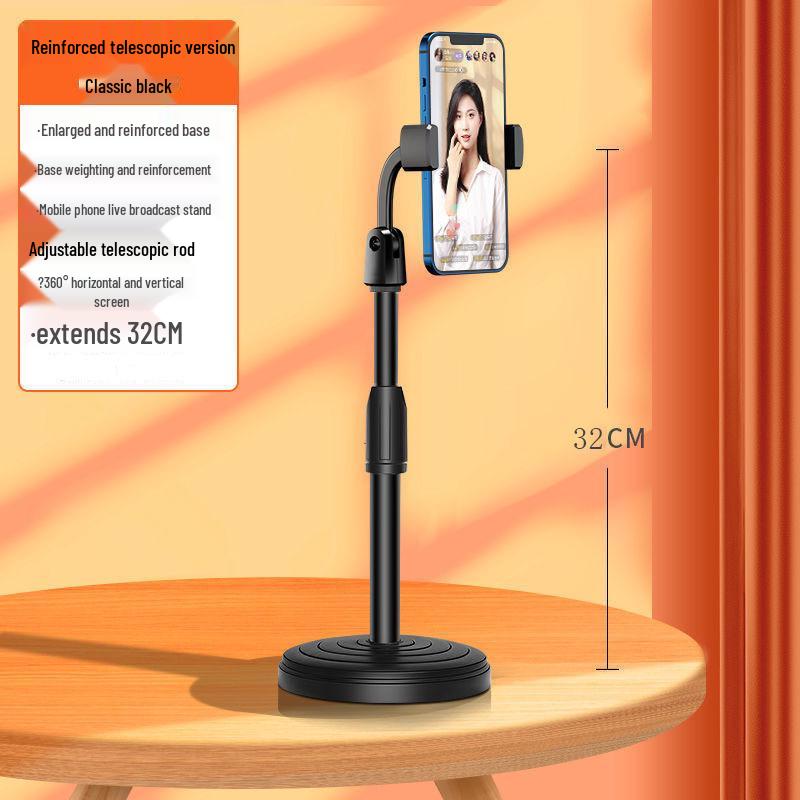 Tai Ji Mobile Live Broadcast Phone Holder with Plastic Airbag Stand
