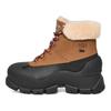 UGG Genuine Leather Non-Slip Warm Fashion Thick Sole Short Snow Boots Women Boots Chestnut 1130851-CHESTNUT