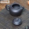 240ml Classic Yixing Purple Clay Teapots Handmade Pot Raw Ore Black Mud Kettle Chinese Zisha Tea Set Tea Services Ornaments Gift