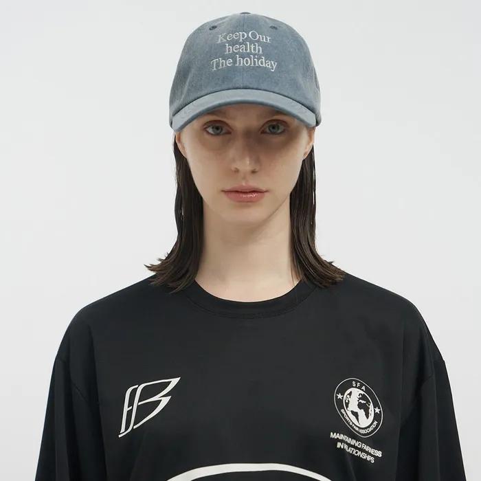 Holiday Signature Ball Cap [Stone Blue]
