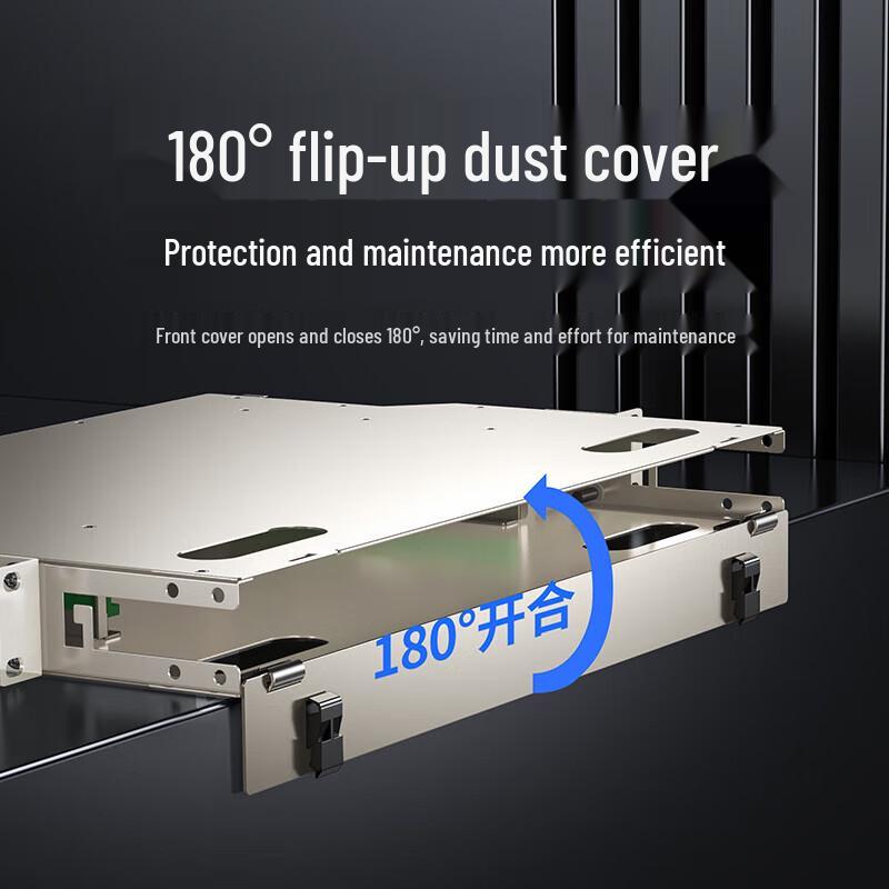 Ugreen 1U 12-Core ODF Fiber Optic Distribution Frame