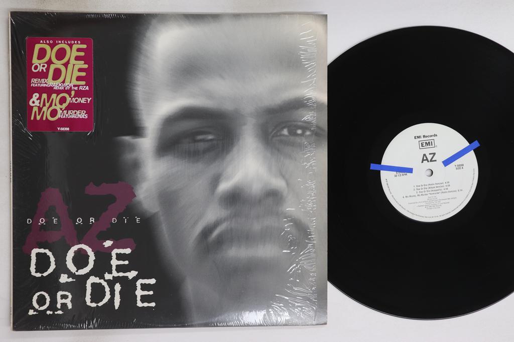 12inch Record AZ - Doe Or Die Y58398 EMI 1996 US Rap & Hip-Hop/R&B Used