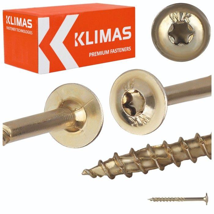 Vis à bois à tête plate WKCP-08120