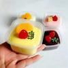 Simulated Fruit Pudding Squeeze Toy Soft Slow Rising Stress Relief Sensory Fidget For Anxiety Adhd Gifts For Kids Adults