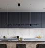 Modern LED Minimalist Long Strip Pendant Light for Restaurants