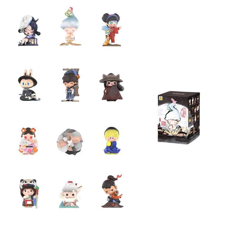 New POP MART No Double Lock Mystery Boxes Single Mystery Box/Full Box 12 Pcs PPMT-2408-0059