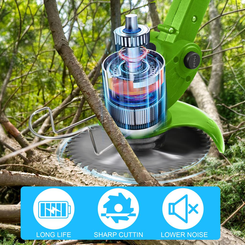 Easy And Efficient Cordless Electric Mower For Lawn Care Brushless Motor Lithium Battery Weeder