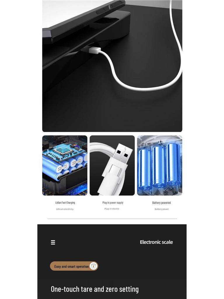 Hochpräzise 10kg Wasserdichte Elektronische Küchen- und Haushalts-Lebensmittelwaage