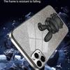 For iPhone 11 Pro Max Cartoon Rabbit Case Pull-out Kickstand Smart Phone Cover