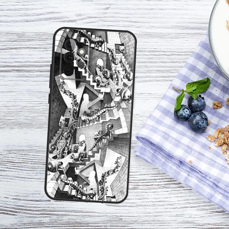 

Чехол Escher Staircases для Samsung Galaxy A54 A34 A14 A13 A33 A53 A12 A32 A52 A71 A51 A15 A25 A55 A35 Samsung A52S 5G
