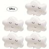 5PCS White Rainbow Cloud Sun Moon Theme Aluminum Foil Balloon Birthday Party Wedding Decoration Aluminum Foil Ballon Baby Shower