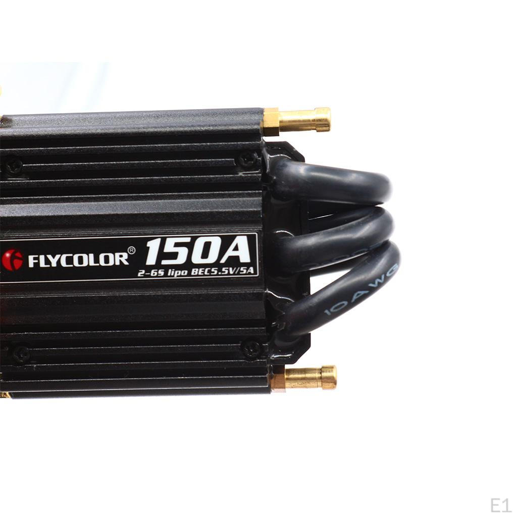 FlyMonster 150A Waterproof Brushless ESC w/ RC Boat Motor Control