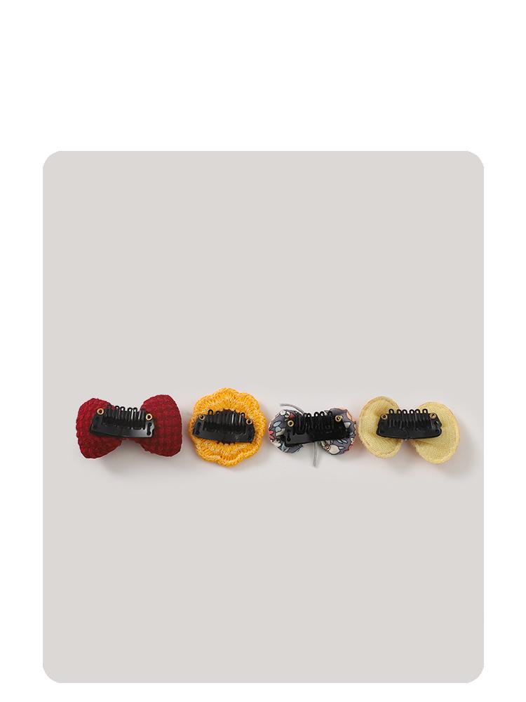 Dog Hair Clips Pet Accories Puppy Forehead Clips Bear Dog Hair Decorations Non-Drop Knot Schnauzer