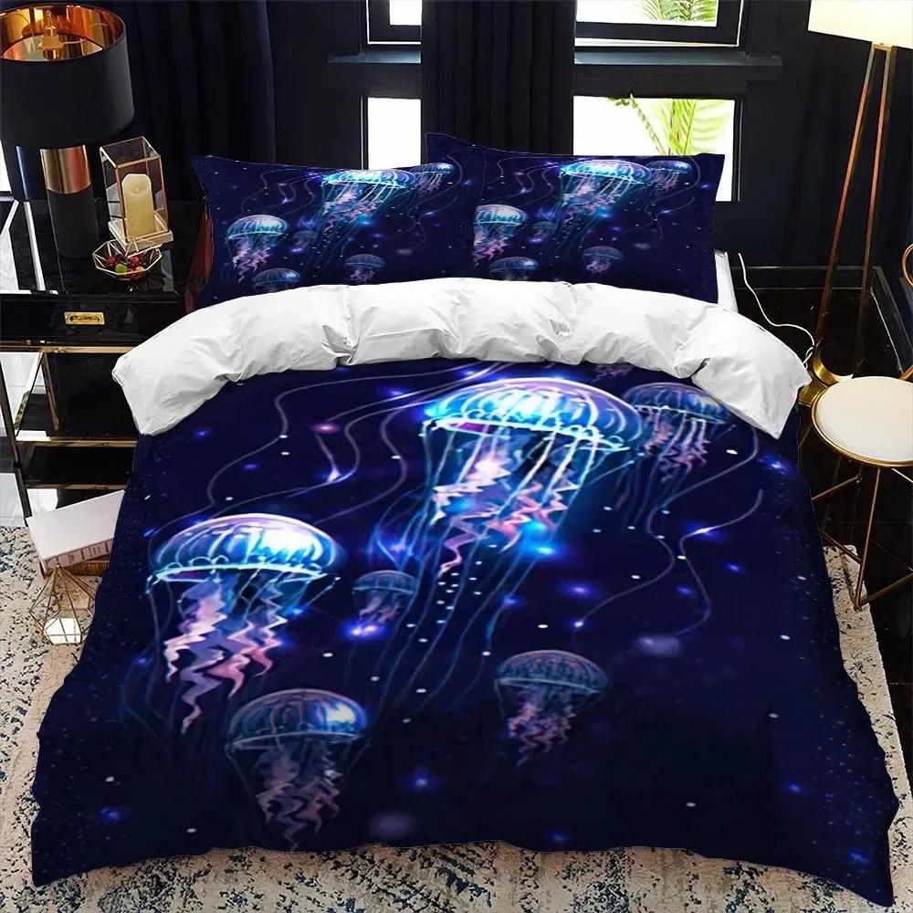 

Nautical Series Duvet Cover Set Queen Calico Twin Size Comforter Bedding Set Single Complete Set 70x133cm 3pcs