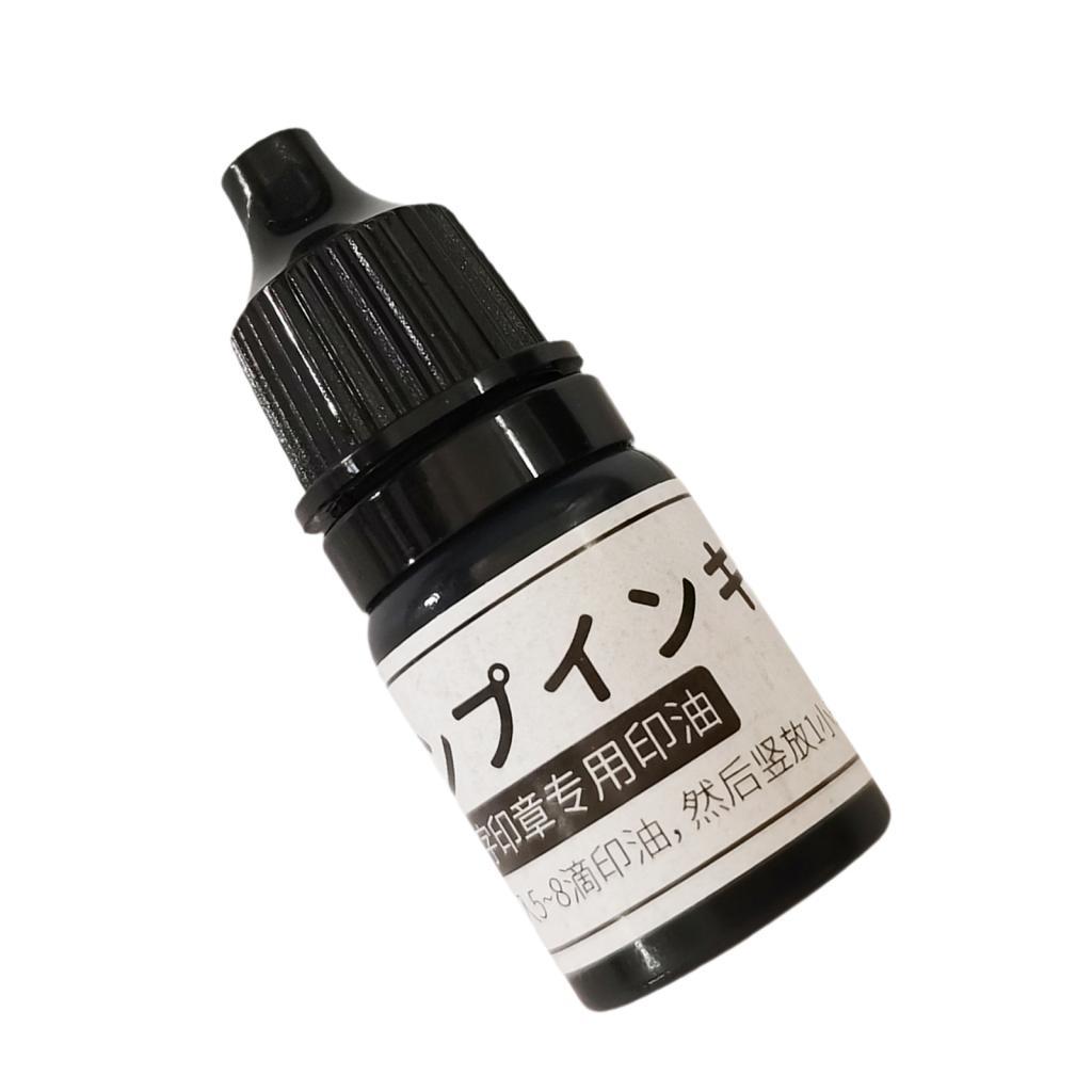 Clothing Stamps Refill Ink 5ml Quick Dry DIY Pinter Textile Clothes Marker Ink for T Shirt Hoodie Textile Seal Inkpad Office