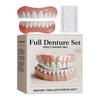 Denture Silicone Kit Soft Denture Silicone Liners Denture Kit Soft Denture Kit Teeth Upper And Lower Set Fake Tooth Oral-Care