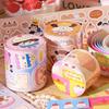 Gulu Bubbles Cream Kingdom Series Cute Japanese/Korean Style Planner Stickers Roll