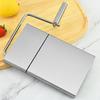Stainless Steel Cheese Slicer Adjustable with Clear Measurement Scale Rustproof Cutter for Home Kitchen Cooking Use