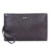 Men'S Soft Leather Wallet Long Purse Men Clutch Bag Large Capacity Zipper Wallets