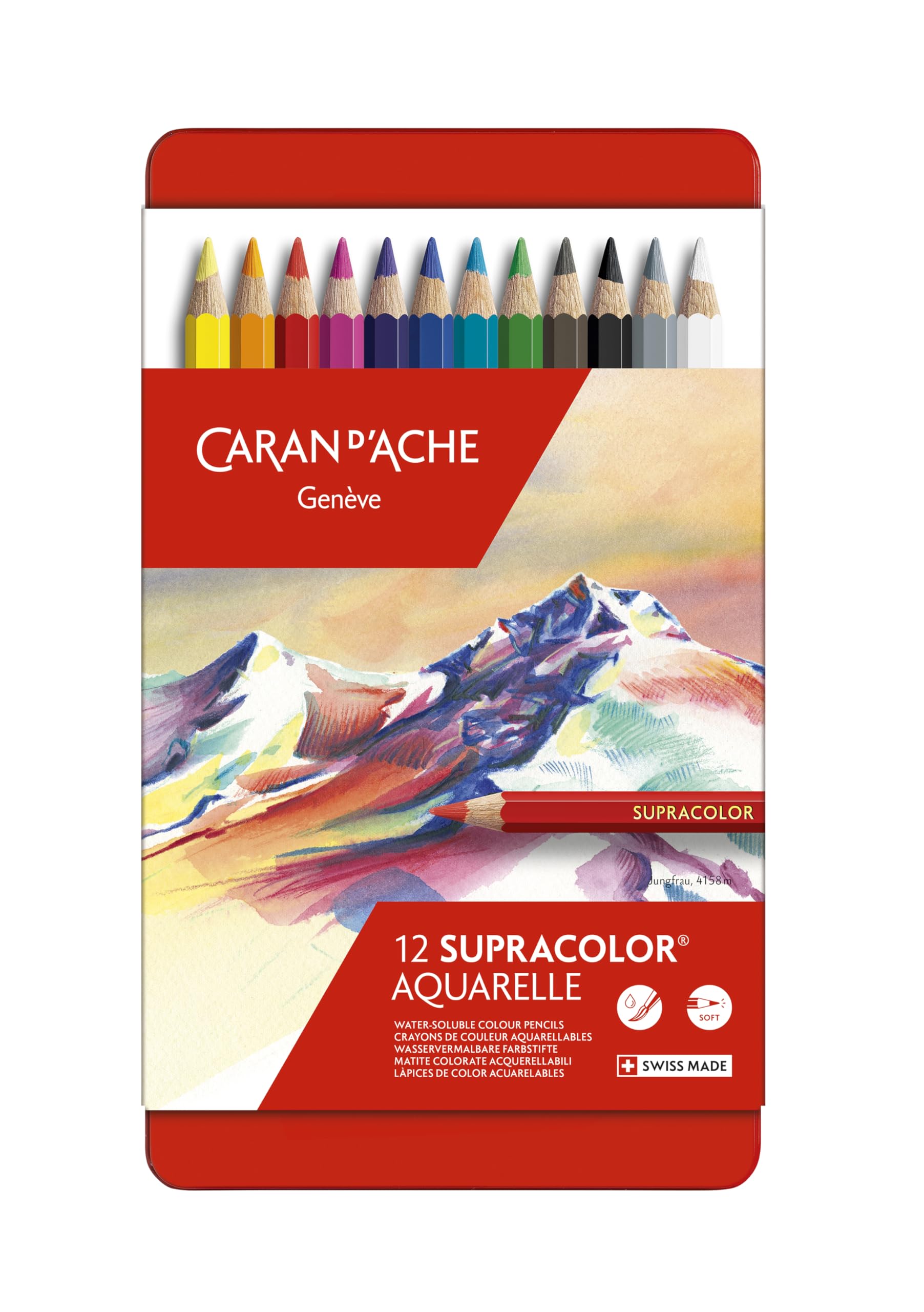 

Caran Splat Color Soft 12 Color Set d Ache 3888-312