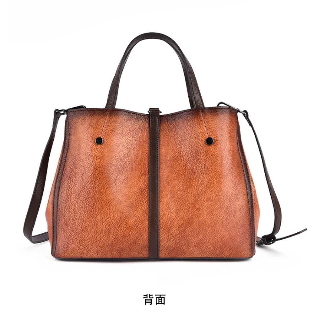 Women's Handbag Retro Polished Original Bag Women's High-end Sense Large-capacity Multi-compartment Women's Bag
