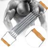 Wooden Handle Removable Spring Chest Expander Developer Household Exercise Muscle Fitness Equipment