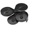 Three-Layer Plastic Edge Salt Box with Logo Printing – Countertop Multi-Use Tissue and Straw Holder