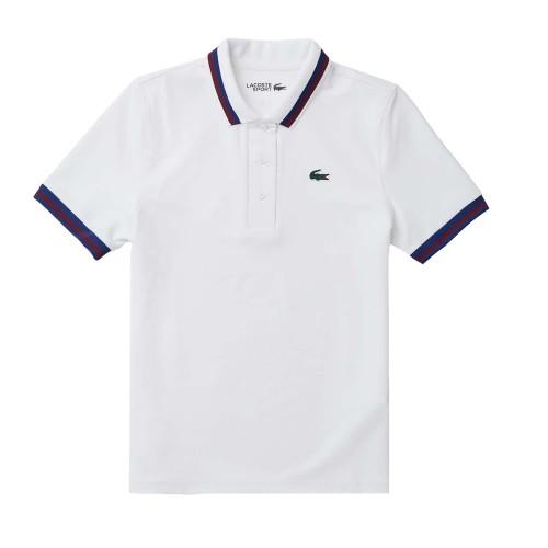 Lacoste Womens/Ladies Stripe Detail UV Protection Tennis Polo Shirt