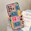 Passport Travel Stamps Case For Oppo A5 Pro A15 A17 A57 A77 A94 A74 A54 A16 A76 A96 A40 A60 A80 A18 A38 A58 A78 A98