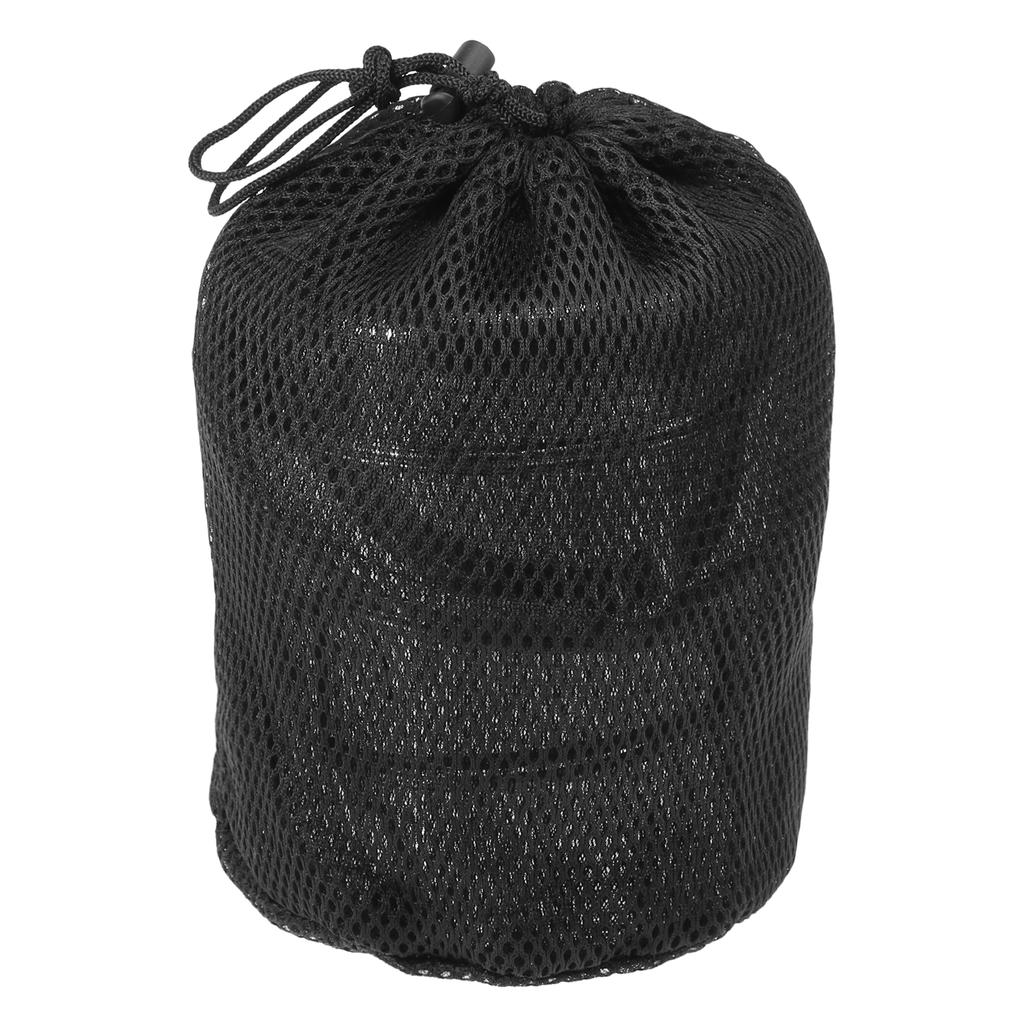 1L Stainless Steel Cooking Kettle Portable Outdoor Camping Backpacking Pot with Foldable Handle