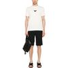 Emporio Armani Logo Print Pullover Crew Neck Short Sleeve T-Shirt Men Tops White 3D1TH0-1JOCZ-0128