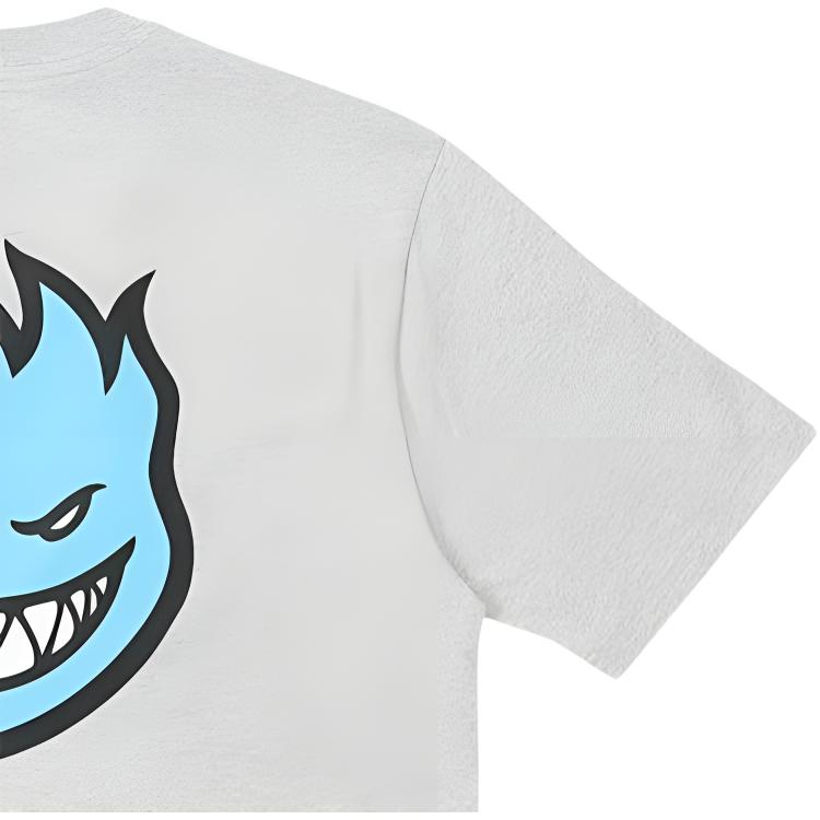 Palace x Spitfire P-Head T-Shirt Grey Unisex Tops P24STS002