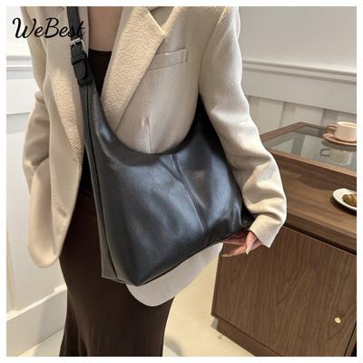 Niche Premium Commuter Tote Bag Spacious Student Class Shoulder Bag Minimalist Purse Crossbody Bag Women