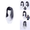 Black Dream Valorant Fade Cosplay Wig With Pointed Beauty For Anime Fans