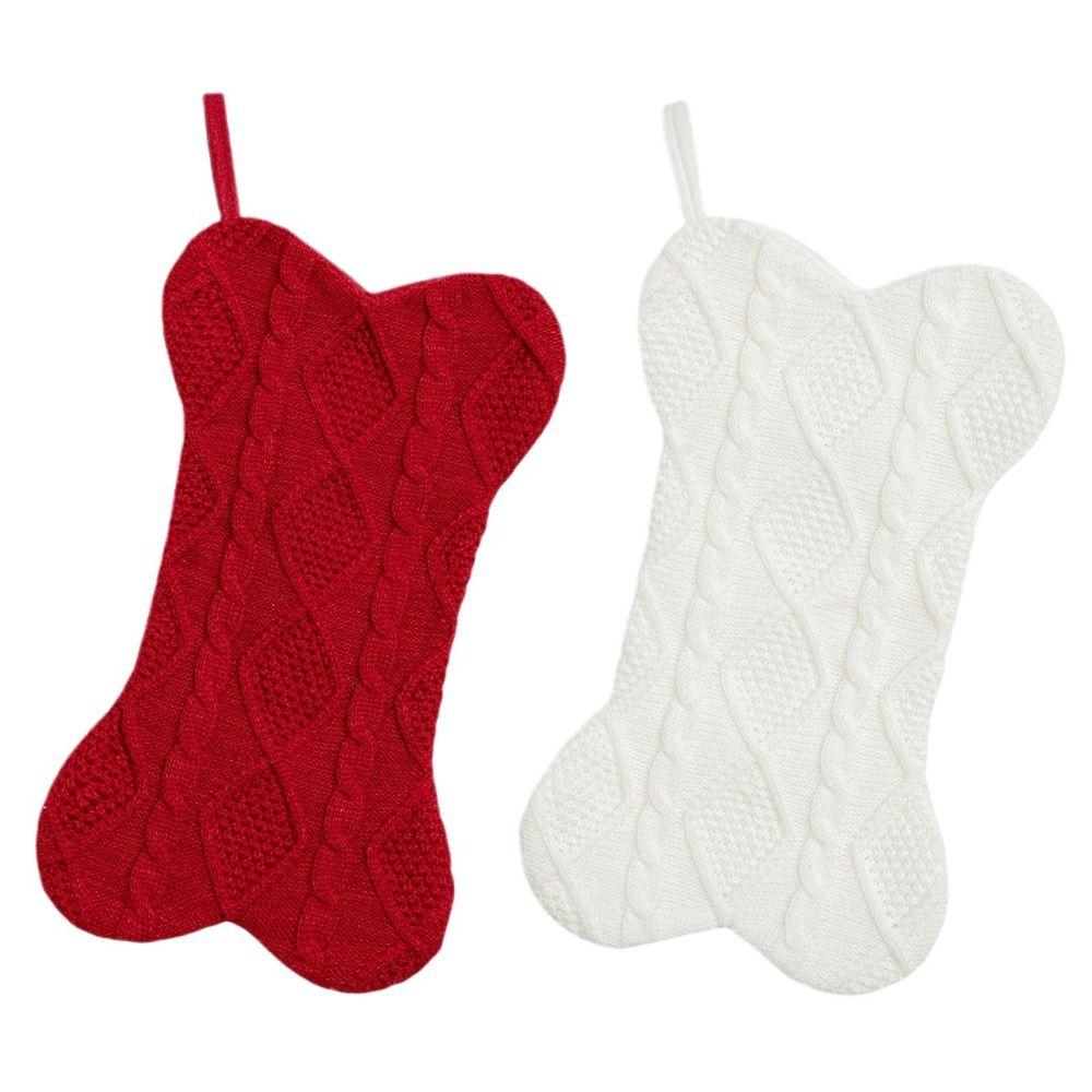 Thickened Red Christmas Sock Large Capacity Christmas Tree Hanging Stocking  Kids
