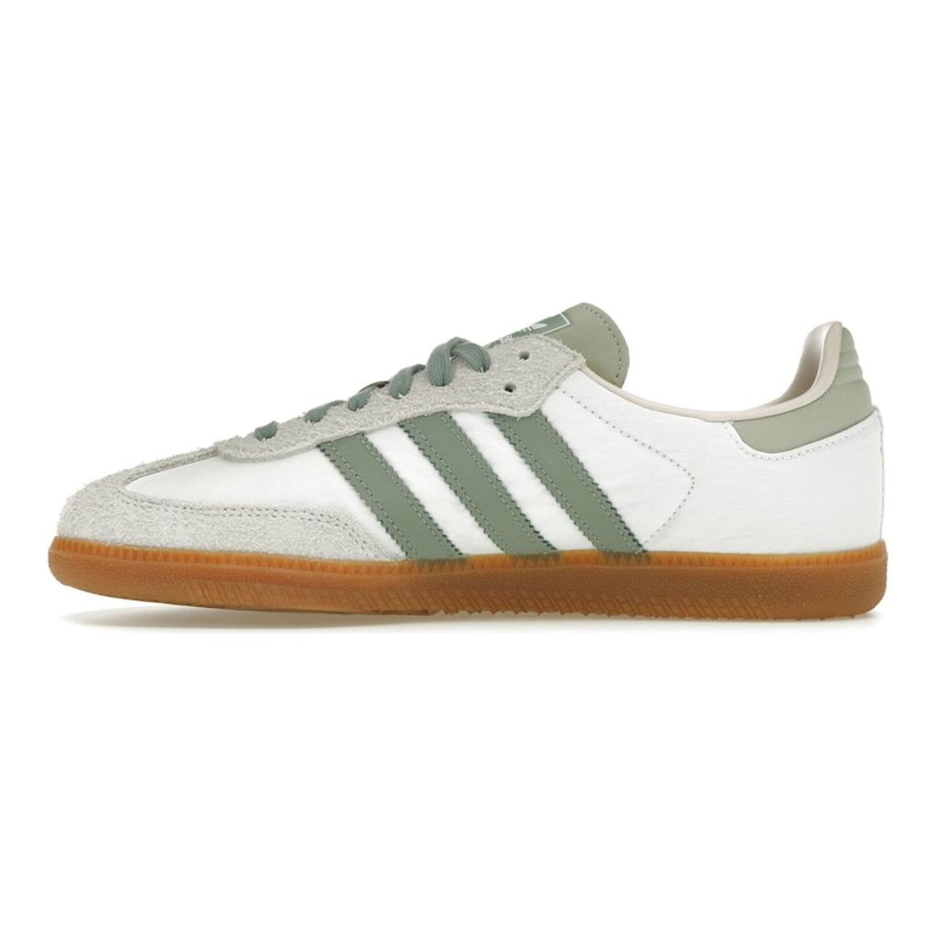 adidas Samba OG White Silver Green Women Sneakers Cloud-White Putty-Mauve ID0492