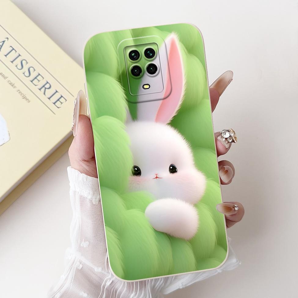 Casing For Redmi Note 9 9S 9Pro 4G Back Cover For Redmi Note 9 Pro Case Cute Cartoon Fashion Flowers Silicone Shockproof Bumper