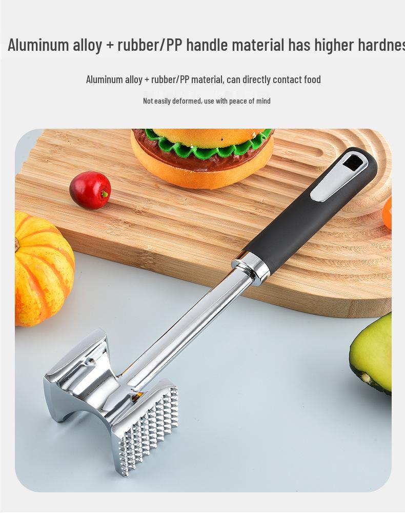 Aluminum Alloy Double-Sided Meat Tenderizer and Stripper Hammer