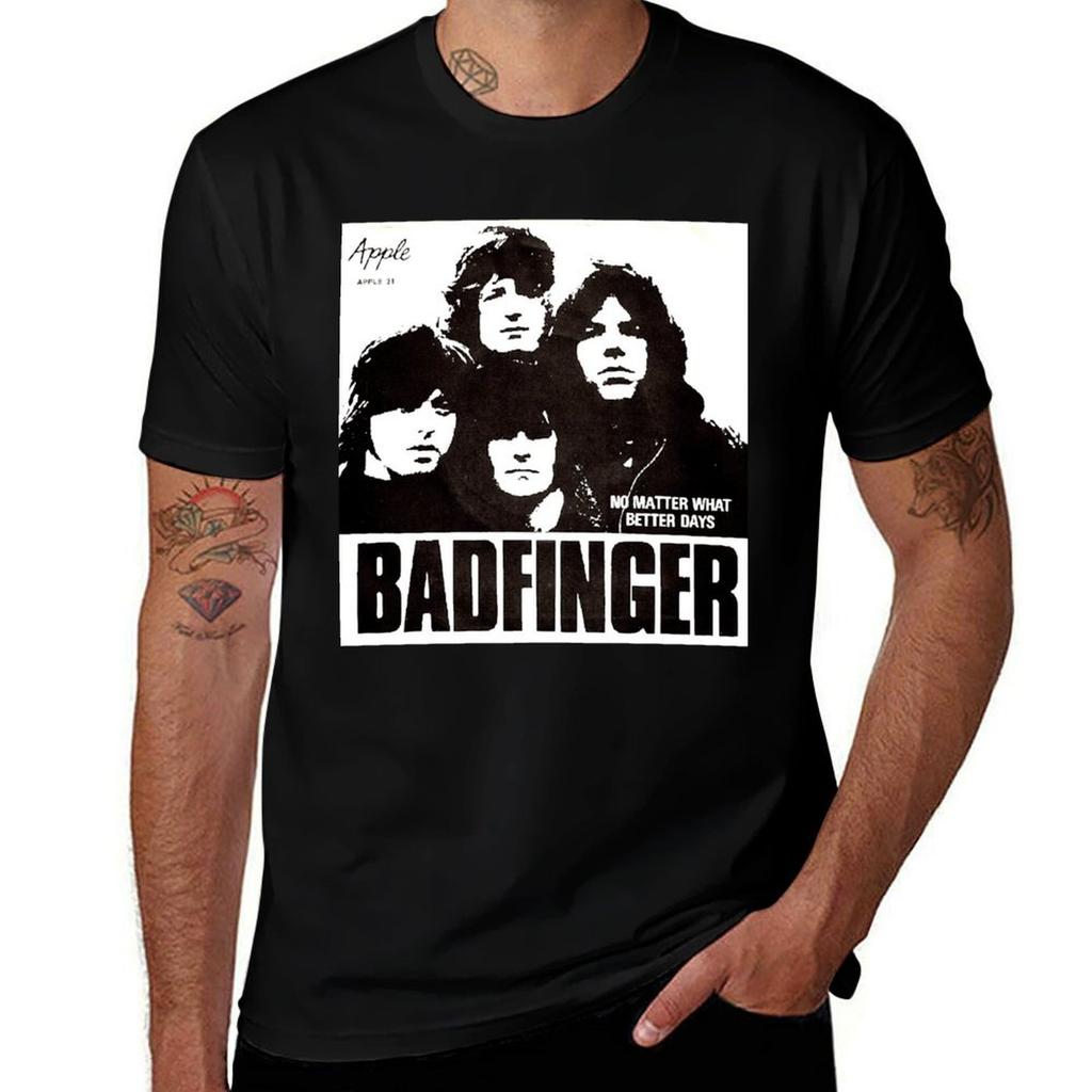 No Matter What Power Pop Classic Rock 1970 Classic Alternative Badfinger Tshirt Simple Graphic Design Tshirt