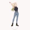 Game Keychains Choso Yuji Itadori Yuta Okkotsu Megumi Fushiguro Yuki Acrylic Stand Anime Figure Model Plate Cosplay Toy for Gift