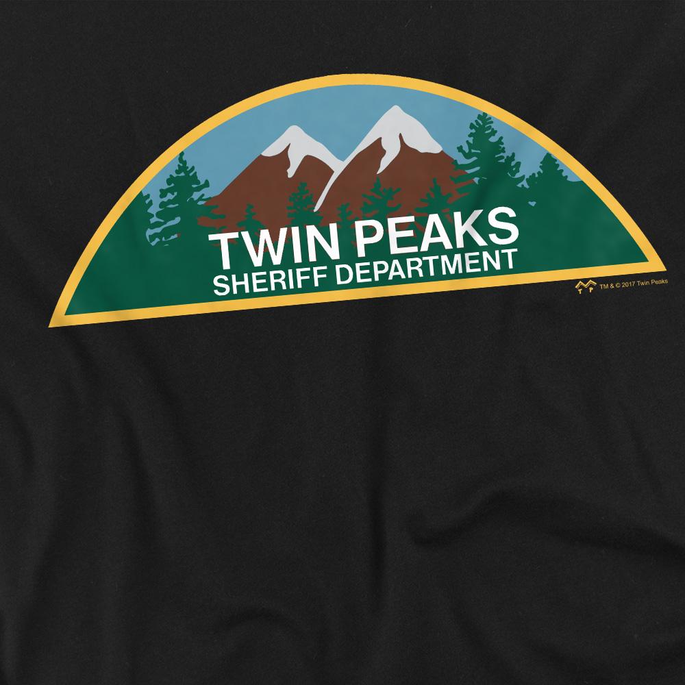 Twin Peaks Unisex Adult Sheriff Department T-Shirt