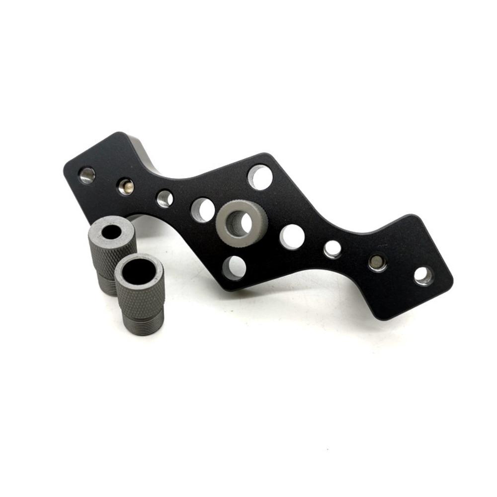 Pin Fixture Drill Bit Guide Jig Self Centering Vertical Pocket Hole Jig Dowel Drill Guide Woodworking