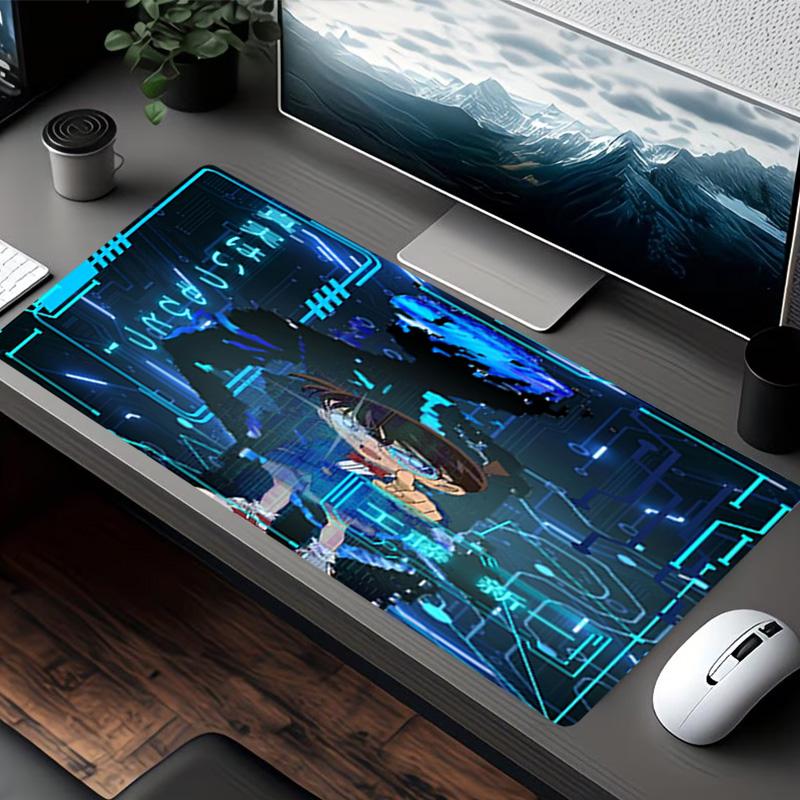 Detective Conan Print Mouse Pad, for Keyboard Pad Laptop PC Mat for Office Home Use, Desk Decor, Perfect Birthday Gift for Gamers