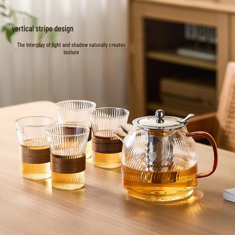 Mingguang Glass Kung Fu Tea Set