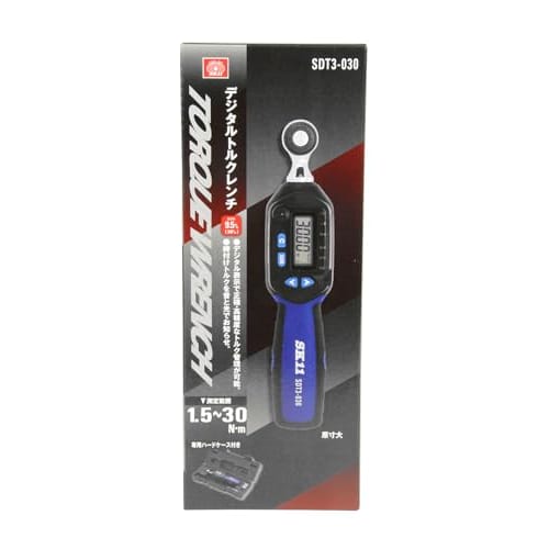 SK11 (SK11) Digital Torque Wrench Drive 9.5mm 1.5~30Nm SDT3-030