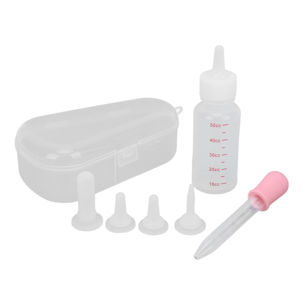 Small Pet Nurser Bottle Nipple Type Portable Nursing Feeding Bottle for Puppy Squirrel Kittens