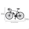 Sculpture de Vélo en Fer Présentation Artistique Modèle Vintage Vélo Rétro Autoportant pour