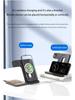 3-in-1 Foldable Wireless Charger Stand for Phone, Watch, and Earbuds