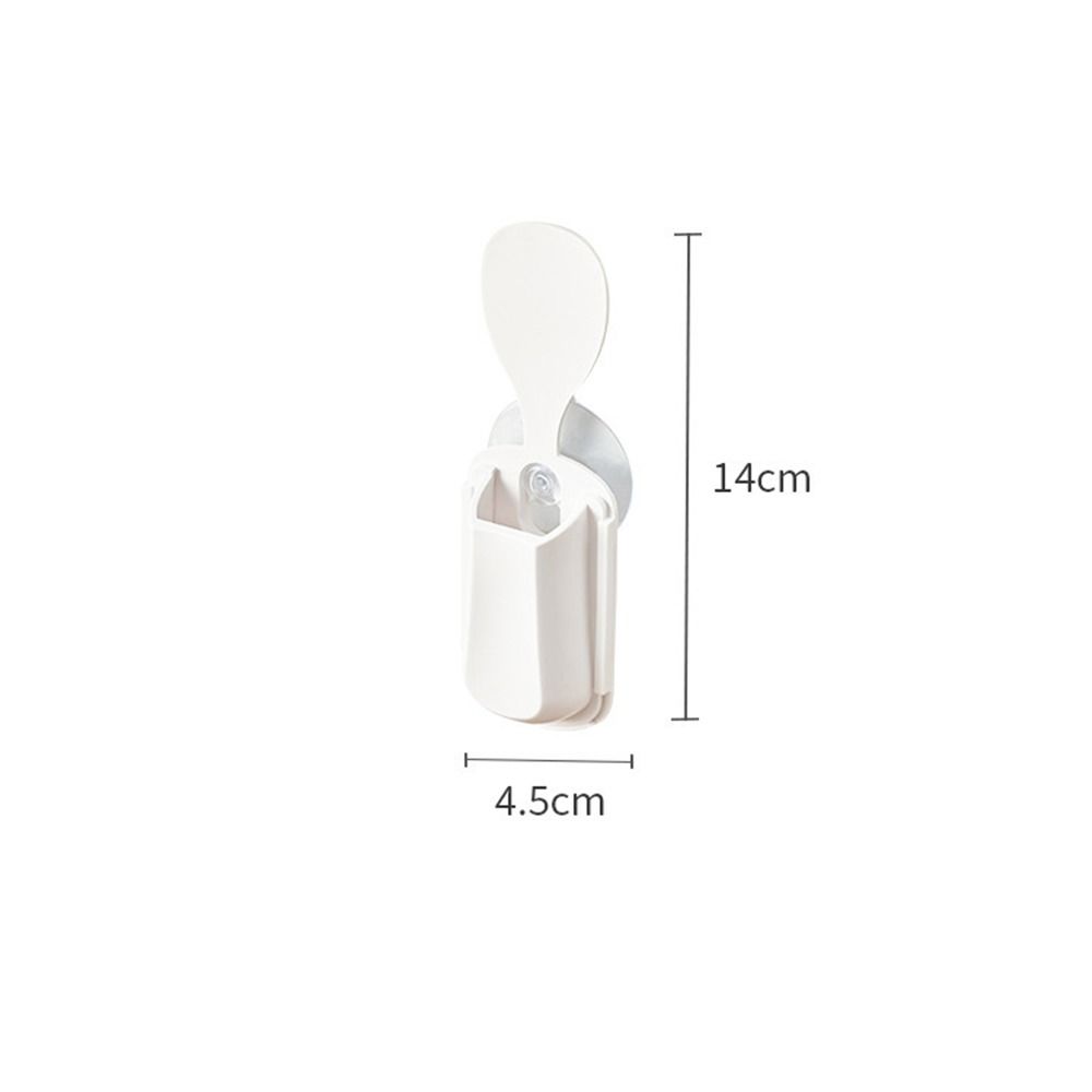 Storage Rice Scoop Rack Suction Cup Rice Paddle Holder Organizer Kitchen