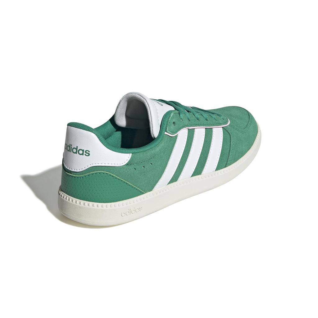 Adidas BREAKNET Sleek Suede NKA01 Court Pink Size Cm Women's Sneakers, Green/Footwear White/Clear (JH6896), 23.0